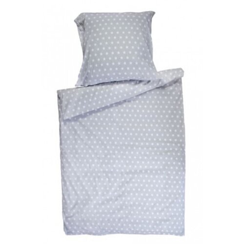 Made in Poland Dečija posteljina 140x100cm grey stars Cene