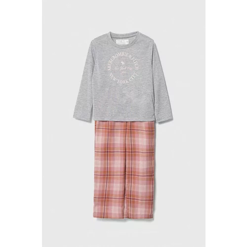 Abercrombie & Fitch Dječja pidžama boja: ružičasta, s uzorkom