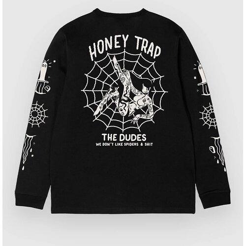 The Dudes Black Web Classic Longsleeve T-shirt black Cene