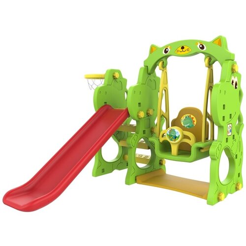 Lean_Toys Otroški tobogan in gugalnica Dino lea Cene