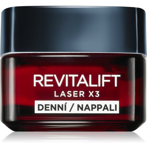 L&amp;acute;Or&amp;eacute;al Paris Revitalift Laser X3 dnevna krema za obraz za intenzivno prehrano kože 50 ml Slike