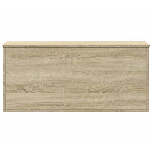  Kutija za pohranu boja hrasta 100x42x46cm od konstruiranog drva Slike