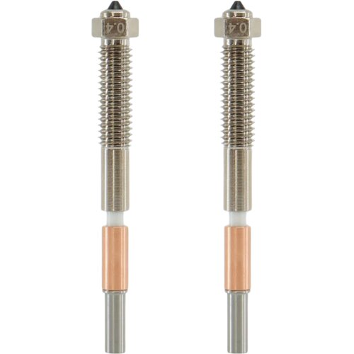 Qidi Tech Bimetalna &amp;scaron;oba za Max4, 2-delni set - 0,4 mm Slike
