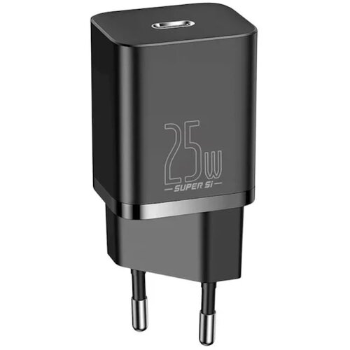 Baseus wall charger Super Si PD 25W 1x USB-C black Cijene