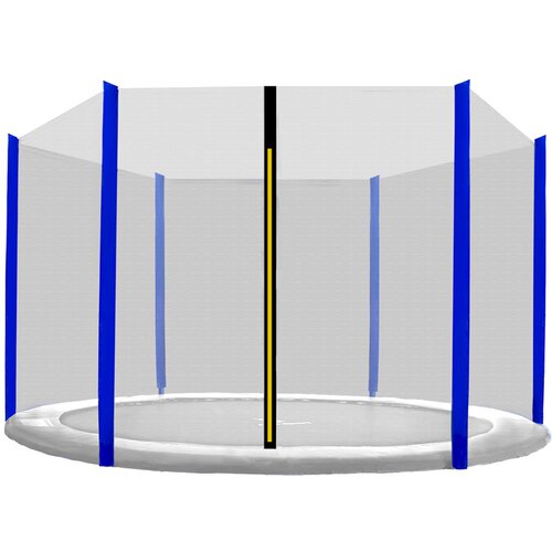 Aga Za&amp;scaron;titna mreža za trampolin ukupnog promjera 305 cm na 6 &amp;scaron;ipki AGA MR1510OUT-6Blue - Plava Slike