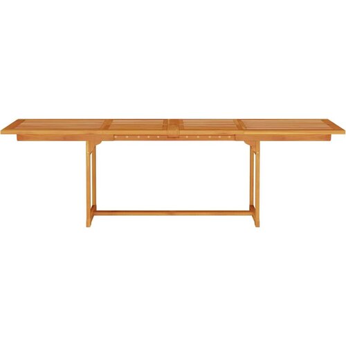 Vrtni set za objed 9 kom. Smeđa Čvrsto drvo akacije 240 x 100 x 75 cm Slike