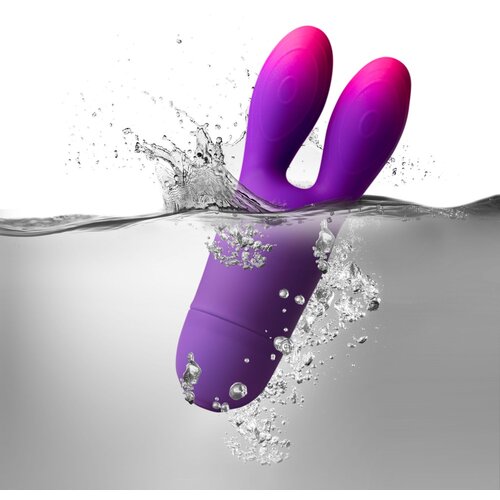 Rocks Off Ltd. Glo-Girl Bunny Purple Slike