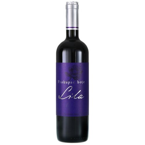 BUDIMIR Prokupac boje lila crveno vino 0.75l Slike