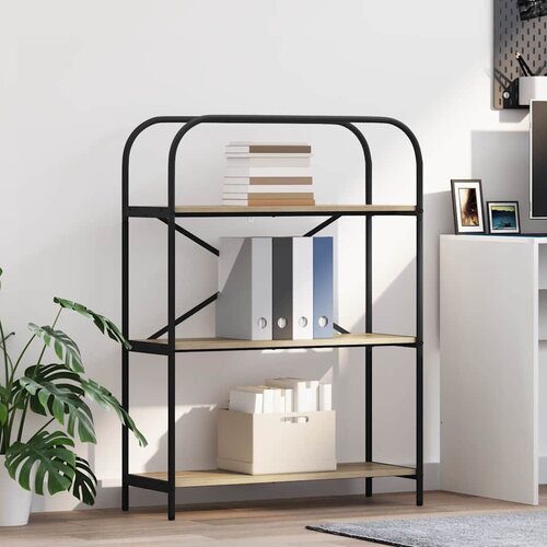 vidaXL Polica sonoma hrast 80 x 30 x 109 cm Konstruirano drvo Cene