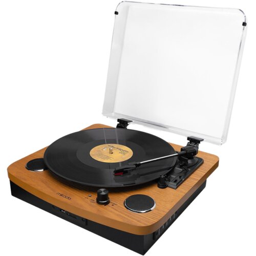  Gramofon Mikado Nostalgia MN-P235 VOYAGER Turntable Wooden USB-BT 3.5mm AUXIN, 35717 Cene
