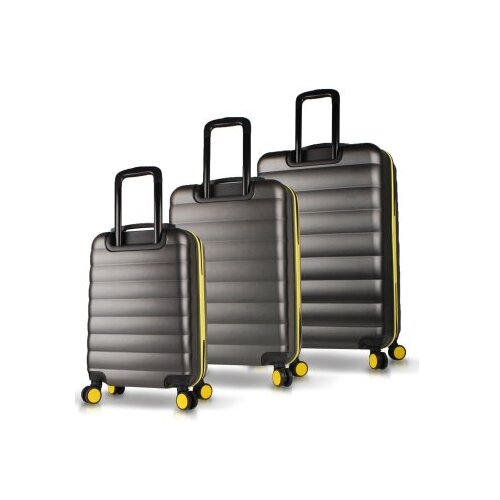 Zoozie Bags set kofera 6452, 3 dijela, antracit Cene