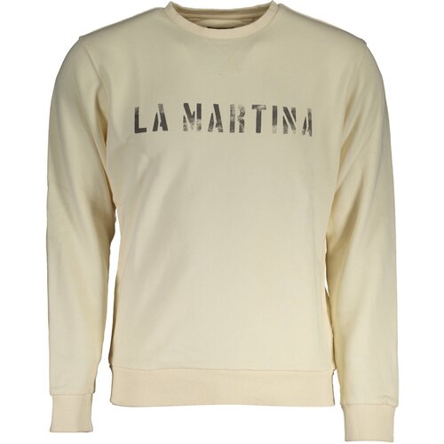 La Martina WHITE MEN&amp;amp;#39;S SWEATSHIRT WITHOUT ZIP Slike