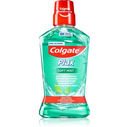 Colgate Plax Soft Mint ustna voda proti zobnim oblogam 500 ml Cene