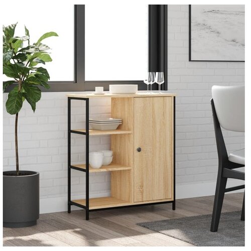 vidaXL Komoda boja hrasta sonome 70 x 30 x 80 cm od konstruiranog drva Cijene