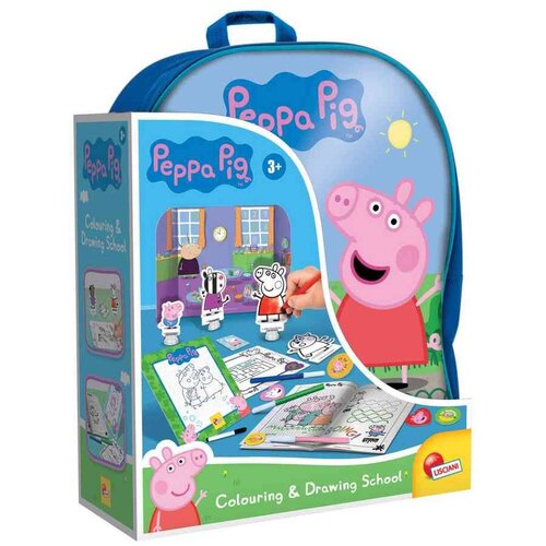 Lisciani Peppa Pig ruksak sa setom za crtanje Cijene
