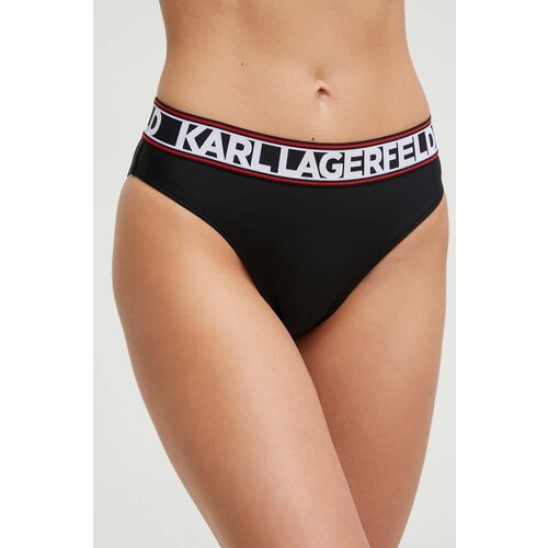 Karl Lagerfeld Spodnji del kopalk črna barva Slike