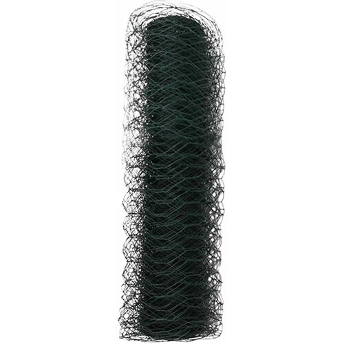  Heksagonalna ograda 0,8 x 10 m PVC Zelena Slike