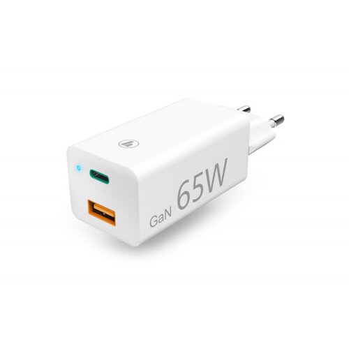Hama GaN punjac USB-C (PD), USB-A (QC 3.0), 65W, beli Cene