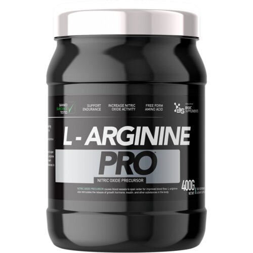 Basic Supplements l-arginine pro 400g – podrška energiji i cirkulaciji Cene