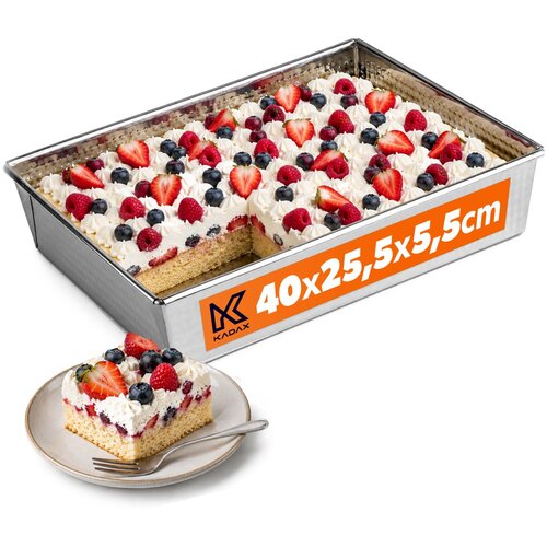 KADAX pekač za torte z nelepljivim premazom 40x25 cm, (5000354147) Cene