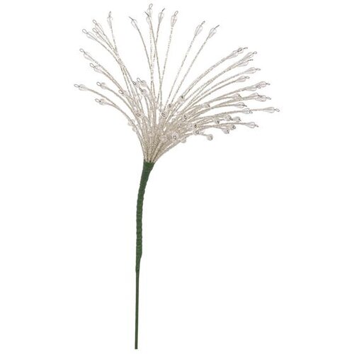  DEKORATIVNI CVIJET STIVIE 40CM SREBRNI Cijene