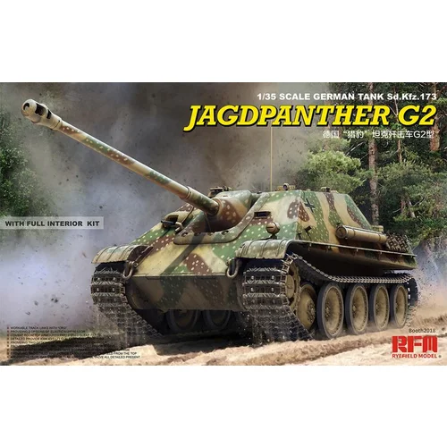 RFM Sd.Kfz 173 Jagdpanther G2 (with full interior & workable tracks links), (21312510)