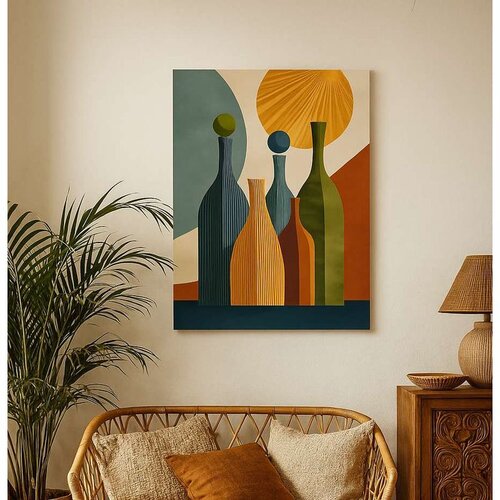 WALLXPERT Multikolorna dekorativna platna slika Hm_Cnvs26-19-70x100 Cene