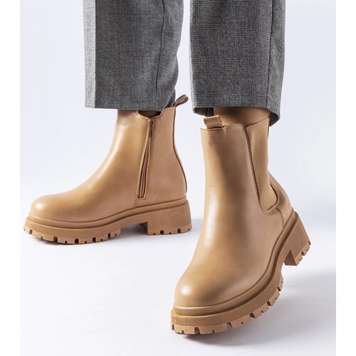 Gemre Beige insulated classic boots Olmedo Cene