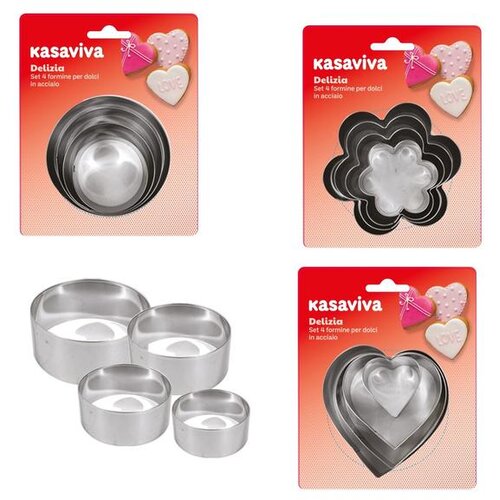  KALUPI ZA KEKSE SET 4/1 SORTO Slike