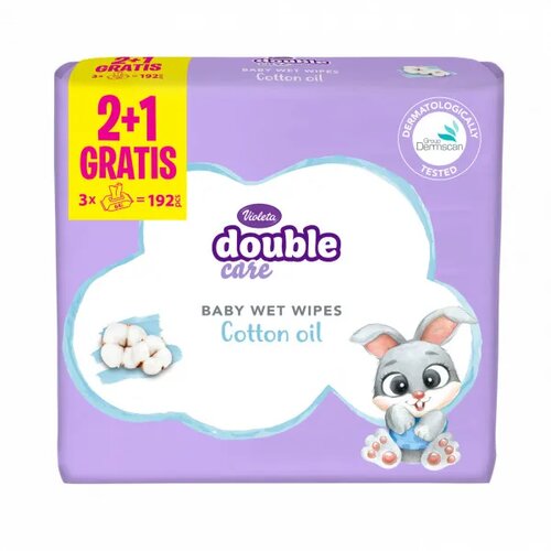 Violeta baby vlažne maramice sensitiv 3x64kom Cijene