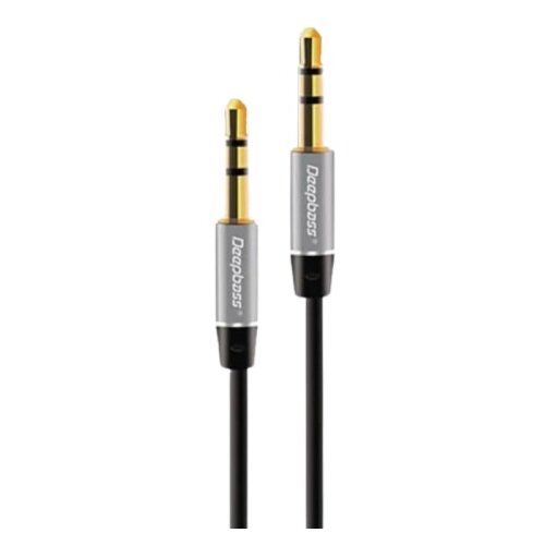 DEEPBASS Audio kabl AC-320 3,5mm CRNI Slike
