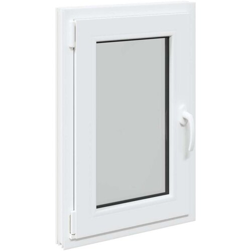  Prozor za podrum RISOR Bijeli 50 x 75 cm PVC i staklo - Bijeli 50 x 75 cm (trostruki sloj) Nagibanje i okretanje lijevo Slike
