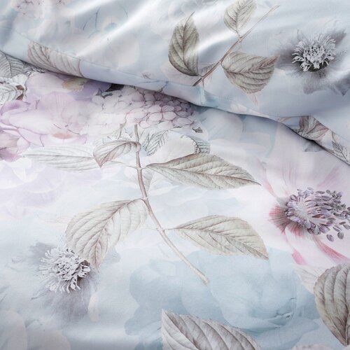 RHS Svetlo modra enojna posteljnina 135x200 cm Floral Serenity &amp;ndash; Slike