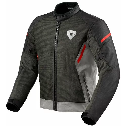 Rev'it! Jacket Torque 2 H2O Grey/Red L Tekstilna jakna