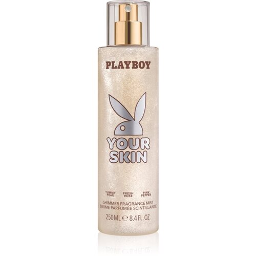 Playboy Your Skin sprej za tijelo sa &amp;scaron;ljokicama za žene 250 ml Slike