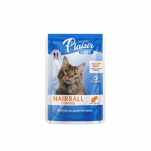 Normandise norman&amp;amp;dise sos za mačke plaisir care new hairball, 85g, 12 komada Slike