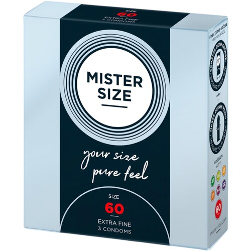 Mister Size Kondomi 60mm 3/1 Slike