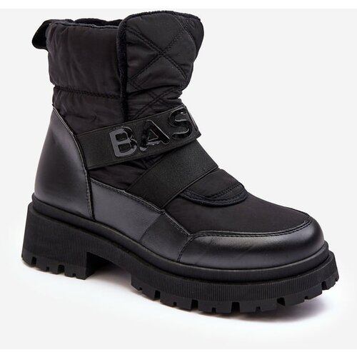 Kesi Women's Insulated Zipper Snow Boots Black Zeva Slike