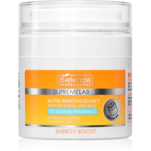 Bielenda Professional Supremelab Energy Boost poživitvena krema za obraz in predel okoli oči 40 ml Cene