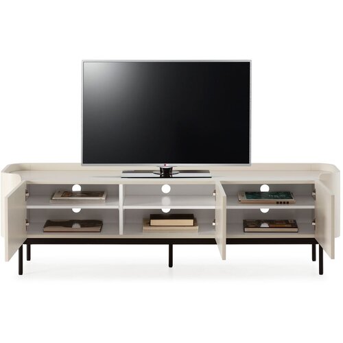 MOME Kremno bela TV omarica 180x55x40 cm Willa &amp;ndash; Slike
