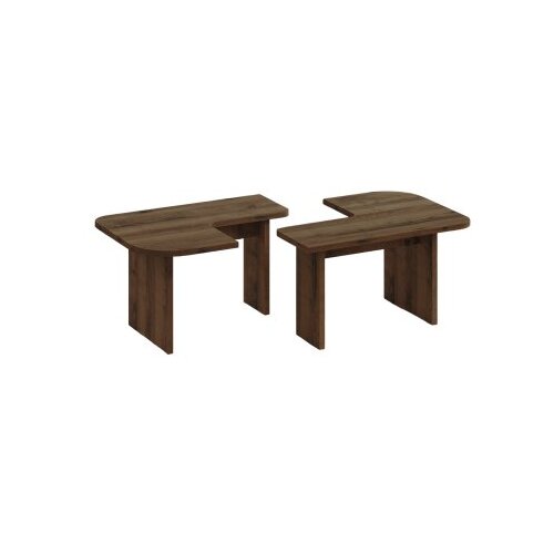 Hanah home Set stočića Iris Antique Walnut Slike