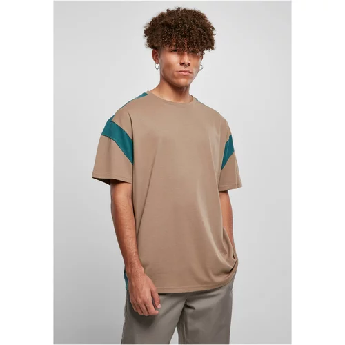 Urban Classics Plus Size Active T-shirt dark khaki/teal