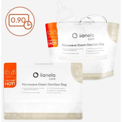 Lionelo Thermbag vrećice za sterilizaciju za mikrovalnu 8 kom Slike