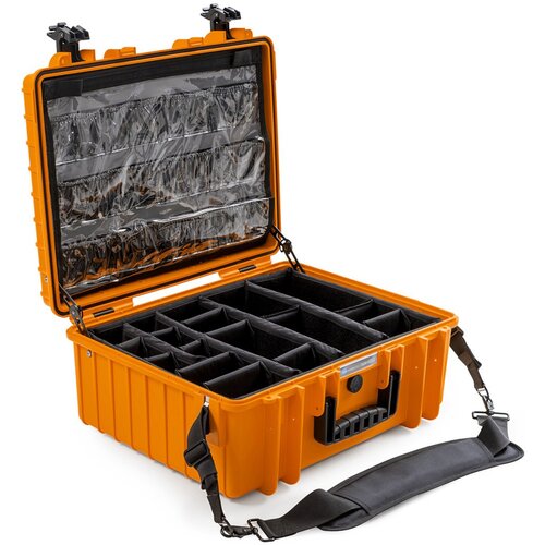 B_W_International B&amp;amp;W Outdoor Case 6000 with medical emergency ki orange Slike