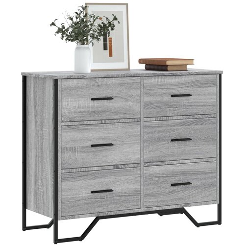 Furnova Predalnik siva sonoma 91x35,5x74,5 cm inženirski les, (21950598) Cene