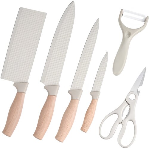  Set kuhinjskih noževa KN - 40948 - Bež KP40948 Slike