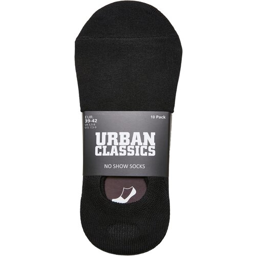 Urban Classics Accessoires No Show Socks 10-Pack black Slike