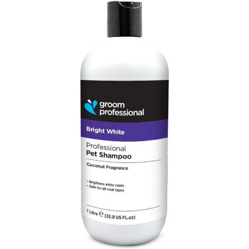 Groom professional Koncentrovani &amp;scaron;ampon za ljubimce- bright white 1L Slike