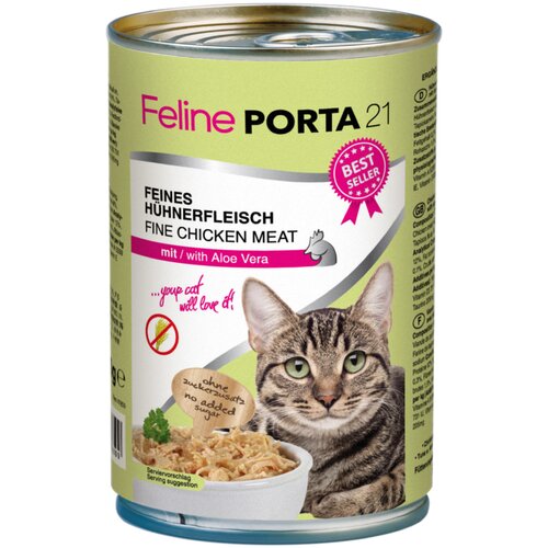  Feline Porta 21 varčno pakiranje 12 x 400 g - Pi&scaron;čanec & tuna miks Cijene
