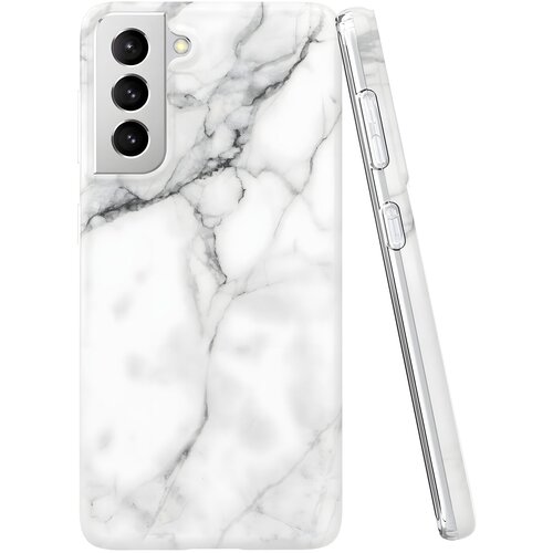 Wozinsky Marble silikonska futrola za Samsung Galaxy S21 5G/Galaxy S30 - Bijela KP10080 Slike
